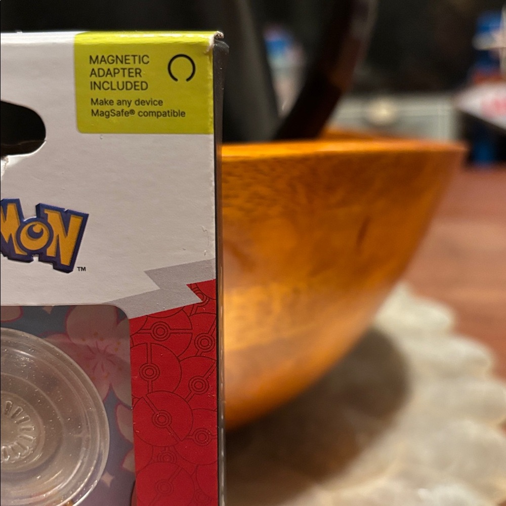 PopSocket Pokémon Magnetic Phone Wallet+ with Pikachu Design, Adapter Included - Picture 4 of 4